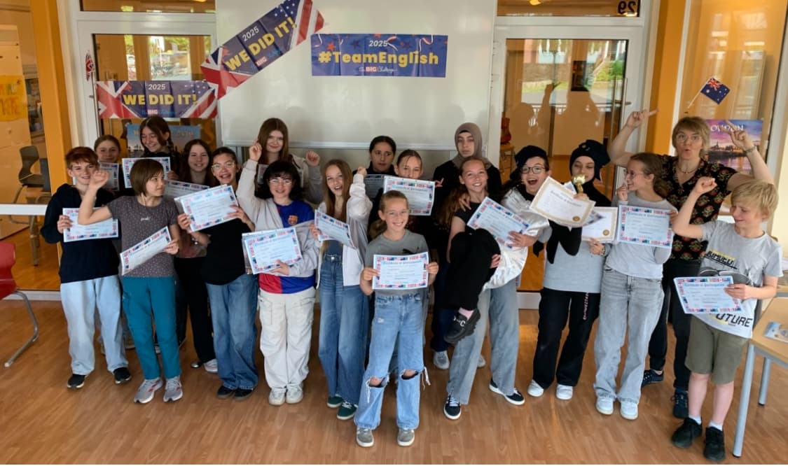 Die Paula-Modersohn-Schule Bremerhaven lag dieses jähr wieder ganz vorne im online Wettbewerb der Ge