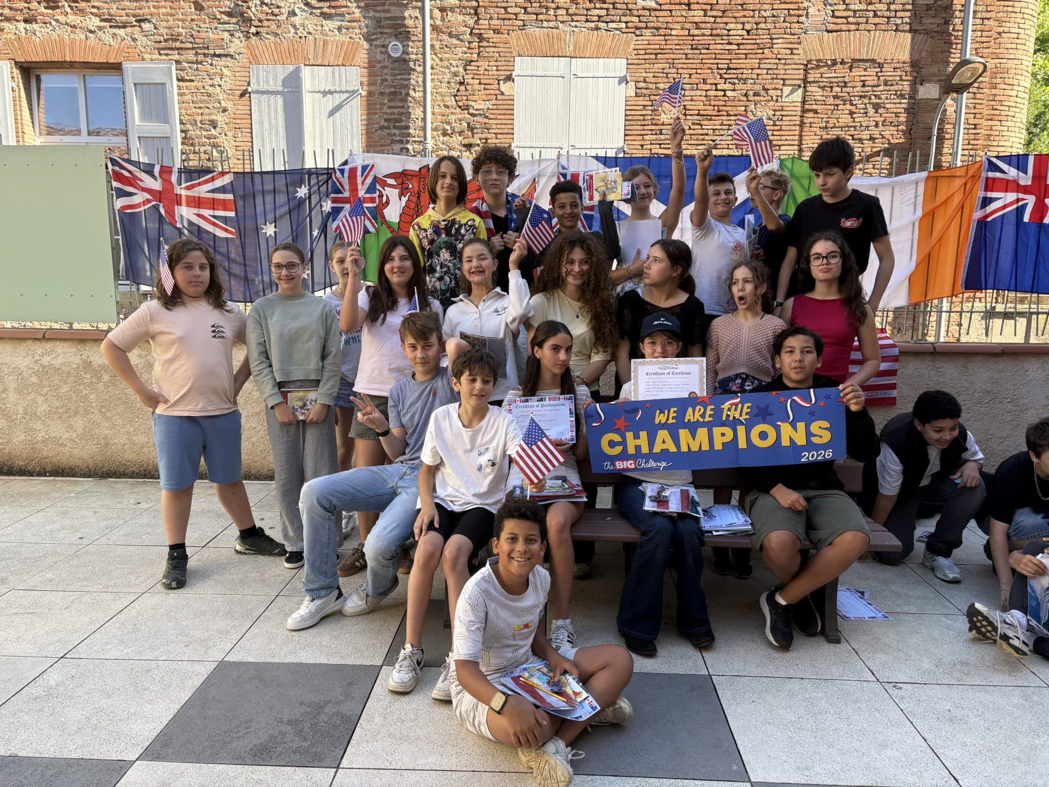 Saint Joseph Gaillac - les champions des 5ième