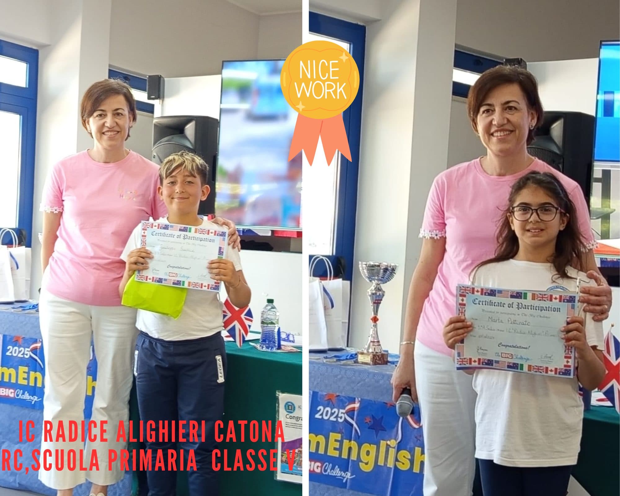 Scuola Primaria classe V A , IC Radice-Alghieri Catona RC, young students