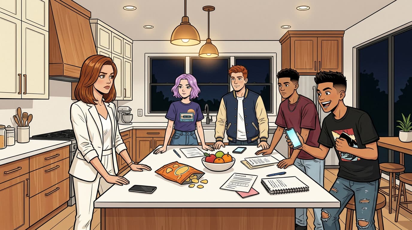 Golden Bay 3eme: S2E04 - Knock at the Door, episode sheets