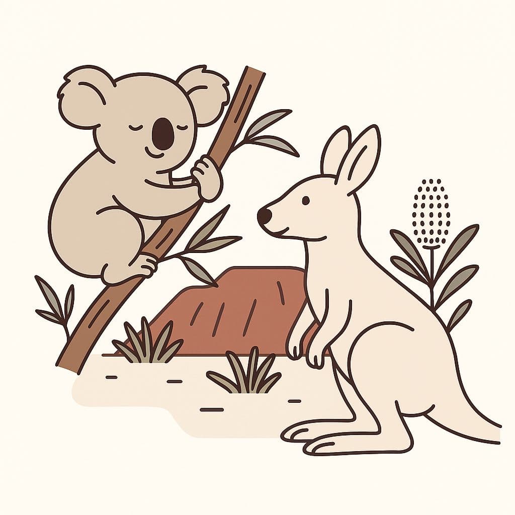 Couverture de la série Animals of Australia