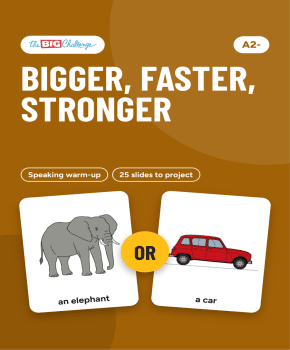 Bigger, faster, stronger