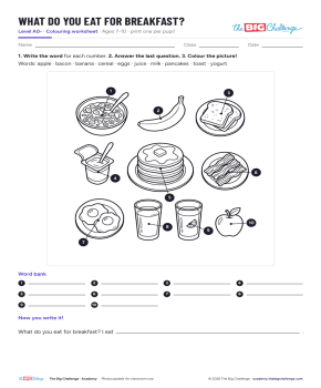 What Do You Eat for Breakfast?