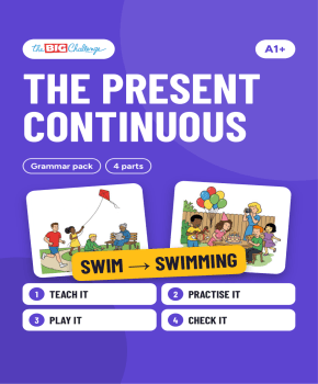 The present continuous