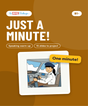 Just a minute!
