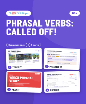 Phrasal verbs: Called off!