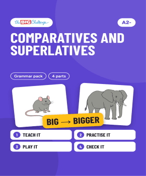 Comparatives and superlatives
