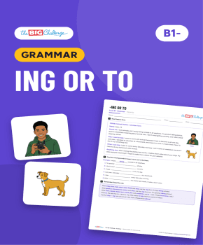 -ing or to