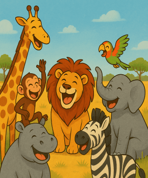 La giraffa che rideva