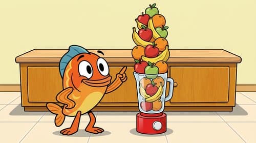 Fish and Chips Make a Smoothie