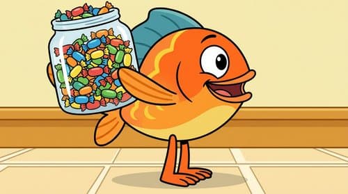 Fish and Chips Eat Sweets