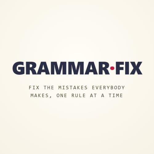 Grammar Fix