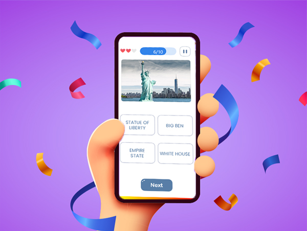 Eine App zum Üben