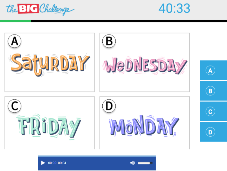 Neu: The Big Challenge für Volksschulen!