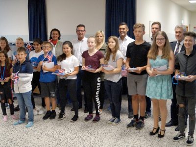 NMS Ilz - Große Siegerehrung für die Sieger der einzelnen Schulstufen
