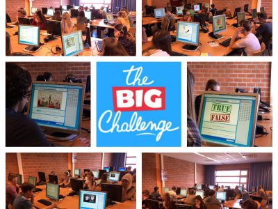 Maar liefst 113 leerlingen van de RGO Middelharnis hebben vandaag deelgenomen aan The Big Challenge!
