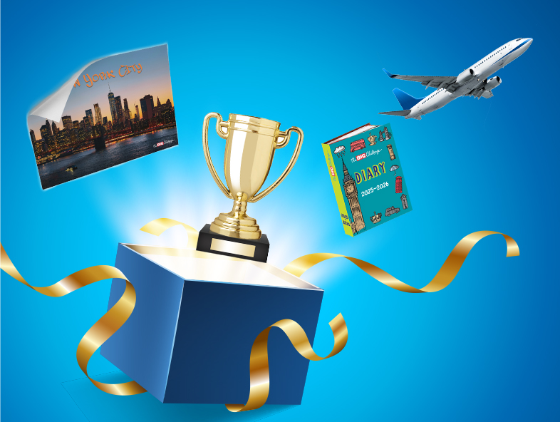 Lots of new prizes this year – for EVERYONE