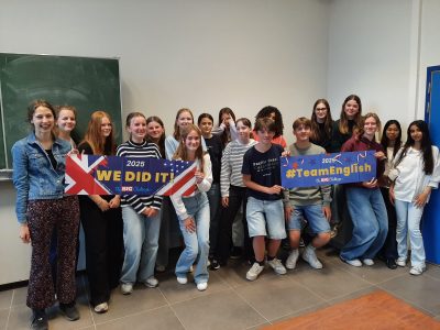 Mater Salvatorisinstituut in Kapellen, Belgium
They are all very proud of their achievements!