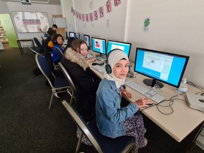 STRASBOURG, GROUPE SCOLAIRE YUNUS EMRE My students were all very motivated and excited to participate in the contest this year. Now they are eagerly waiting for the results :)