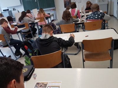 Gymnasium Georgianum Hildburghausen - SchülerInnen der 5C bei der Big Challenge 2017