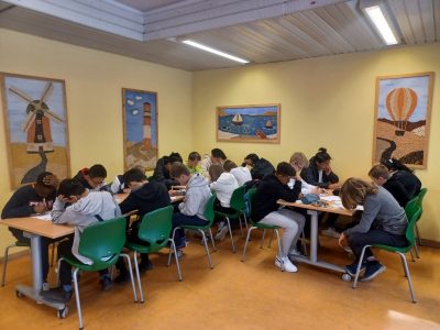An der Beatrix- Potter Grundschule haben die Schülerinnen und Schüler hochkonzentriert den Test durchgeführt