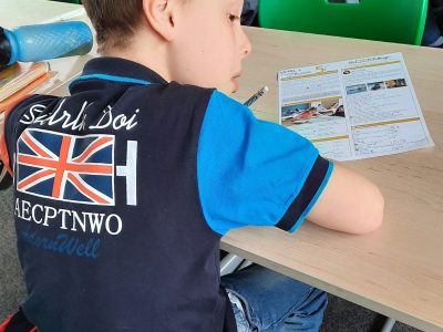 Schüler einer 5. Klasse, Regionale Schule Teterow