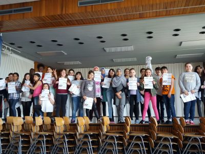 Aachen, Germany, Hugo-Junkers-Realschule:

71 students took part in the test this year. We are looking forward to getting the test results.