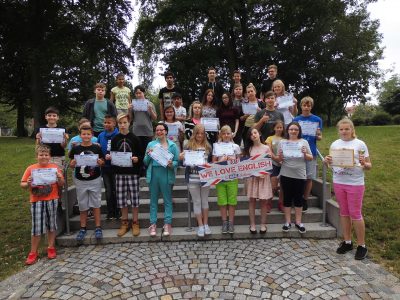 Die Teilnehmer von "The Big Challlenge 2017" von der GTS "Rosa Luxemburg" aus Wittenberg!
