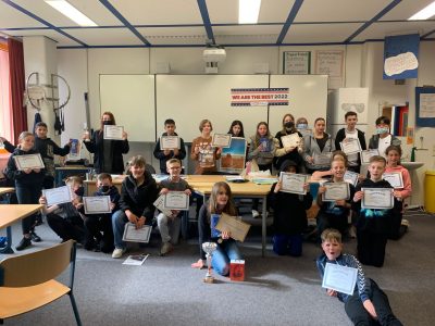 Bremerhaven, Germany, Paula-Modersohn-Schule:We are happy to present the second best participant in year 5 in the county of Bremen!! Whoop whoop!