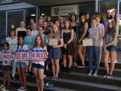 Edith-Stein-Gymnasium Speyer - wir sind stolz auf unsere diesjährigen Teilnehmer! :-)