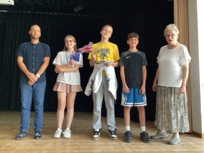 Gymnasium Wilnsdorf - Congrats to our Top 3 of grade 7!