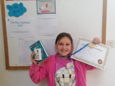 Berlin, Erwin von witzleben Grundschule!! 1. Platz aus der Schule 4. Klässlerin 2025 gewonnen!!