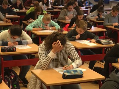 130 Schülerinnen und Schüler wollten 2017 bei der 2. Auflage von The Big Challenge am Gymnasium Horn-Bad Meinberg dabei sein