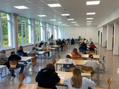 Velbert, Gesamtschule Neviges
Unsere Schüler*innen bearbeiten motiviert die Fragebögen.