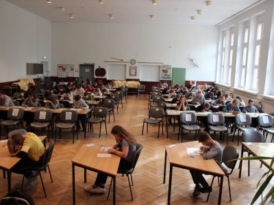 7. Mai 20219, Grundschule „Lenné“ Frankfurt(Oder)
65 Teilnehmer aus den Klassen 5 und 6 arbeiteten konzentriert an ihren Aufgaben