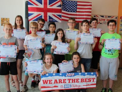 2019 Grundschule ‚Lenné‘ Frankfurt(Oder)
Congratulation Class 6c