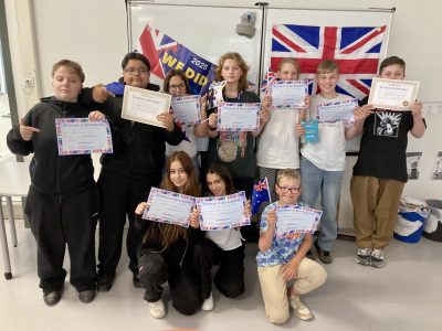 7a der Europaschule Kamp-Lintfort. Challenge erfolgreich gemeistert! :-)