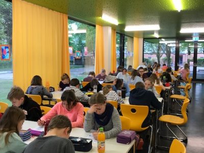 Die Grundschule Schulzendorf bei der Big Challenge 2017