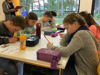 Die Grundschule Schulzendorf bei der Big Challenge 2017