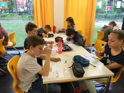 Die Grundschule Schulzendorf bei der Big Challenge 2017