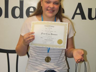 Gewinnerin der Realschule Goldene Aue, Goslar