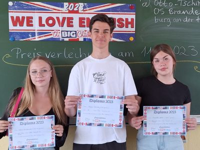 Auch dieses Jahr haben alle teilnehmenden Schülerinnen und Schüler der Otto-Tschirch-Oberschule in Brandenburg an der Havel wieder ihr Bestes gegeben.