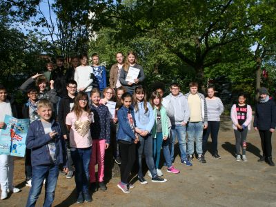 Sekundarschule Soest in Soest /Westfalen
47 Schülerinnen und Schüler der Jahrgänge 5, 6 und 7 der Sekundarschule Soest nahmen zum 2. Mal am Sprachwettbewerb "The Big Challenge" teil.