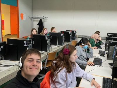 Der the Big Challenge Wettbewerb an der Realschule Goldene Aue, Goslar, Niedersachsen