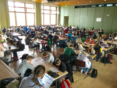 Realschule Himmelsthür, Hildesheim
130 SchülerInnen nehmen an The Big Challenge teil.