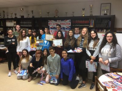 VITORIA
PAULA MONTAL SCHOOL
CLASE CON EL GANADOR DE 4º ESO EN ALAVA