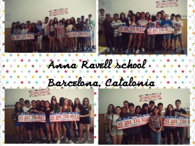 BARCELONA; Escola Anna Ravell.
2016 Contestants!