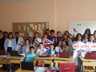 1ºA ESO. La Milagrosa ikastetxea (Laudio).
We love English!