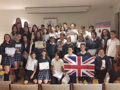 Santo Ángel de la Guarda-FEC (Oviedo)
Happy at the award ceremony and ejoying our first regional trophy!!!!