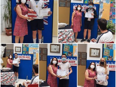 Entrega de premios del Colegio La Purísima Grao de Valencia.